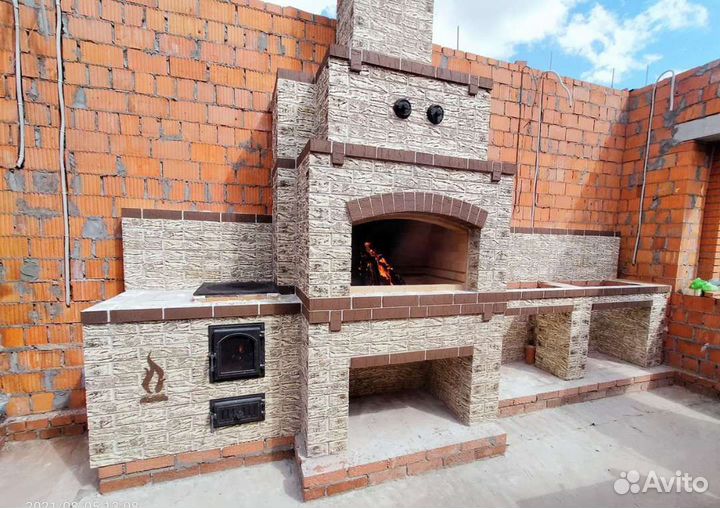 Печи, барбекю