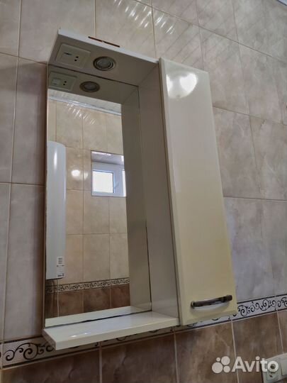 Зеркало шкаф в ванную