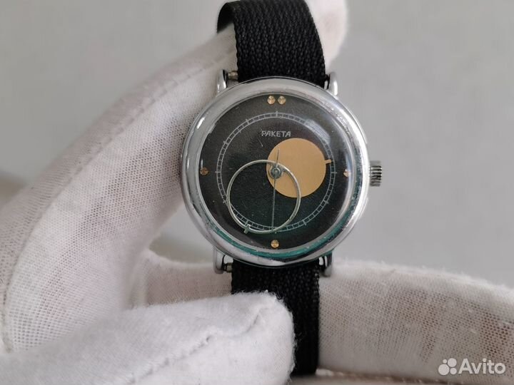 Часы Коперник черные СССР оригинал