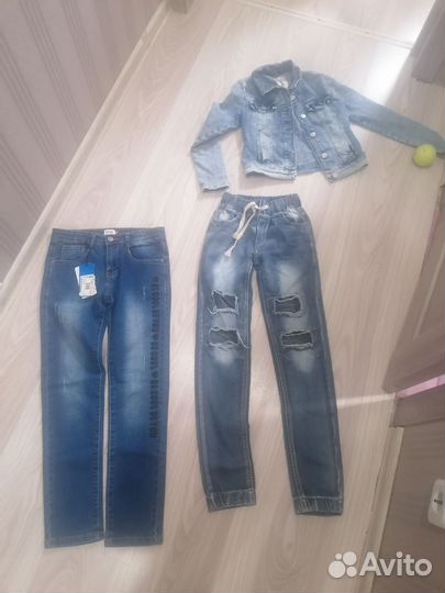 Джинсы для девочки