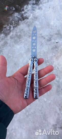 Тренировочный нож бабочка