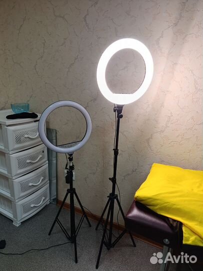 Кольцевая лампа 35 см