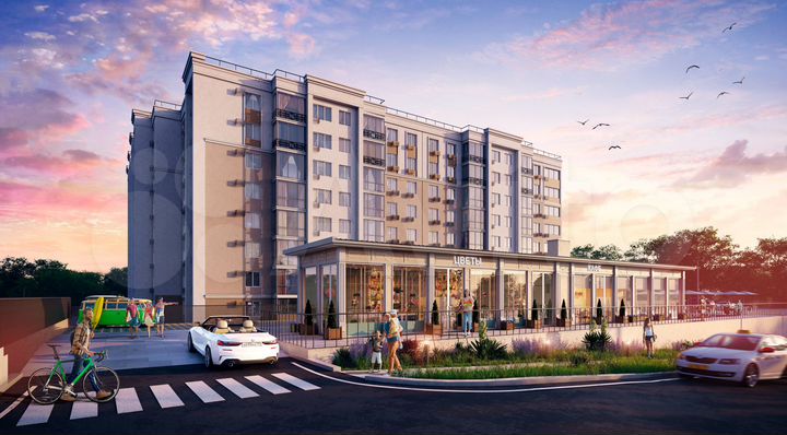 1-к. квартира, 38,7 м², 6/8 эт.