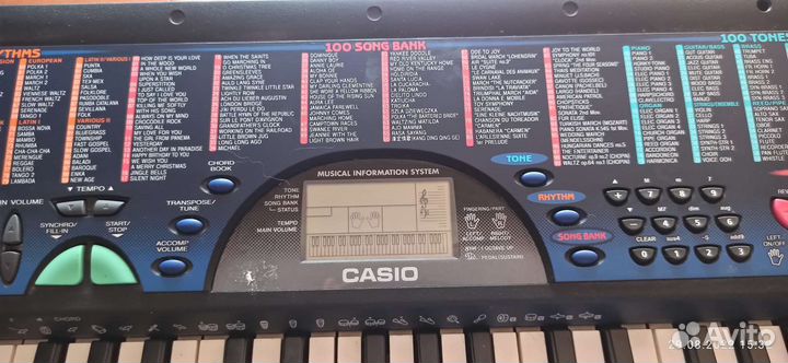 Синтезатор casio ctk 495