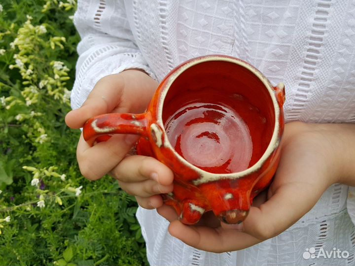 Кружка ручной работы 