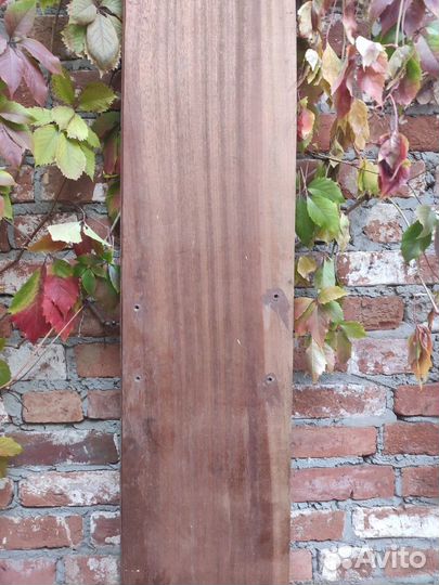 Красное дерево доска 230*27-30*2,5 см