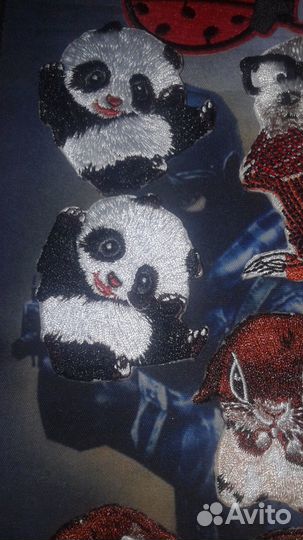 Нашивки и термонаклейки новые