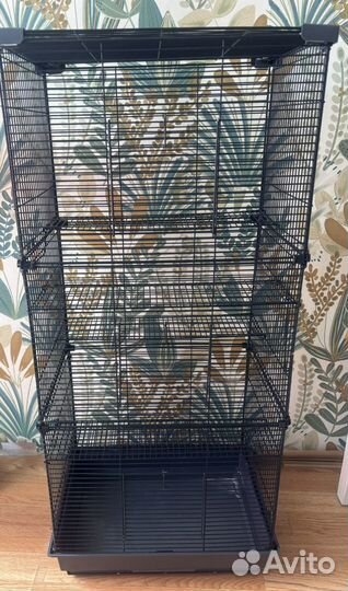 Клетка для грызунов большая + аксессуары