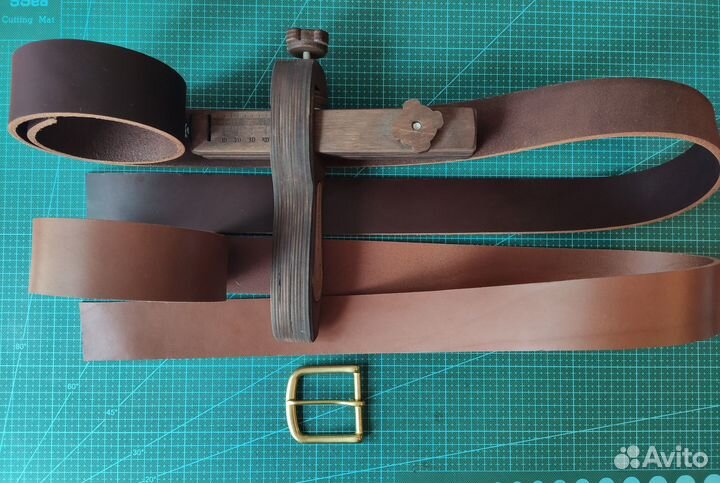 Ремень из натуральной кожи 44 мм