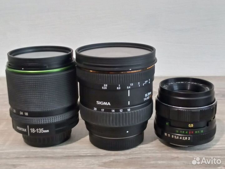 Набор объективов для Pentax