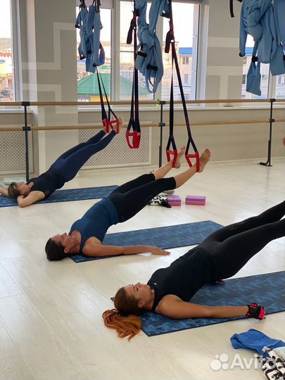 Силовая тренировка на TRX-петлях