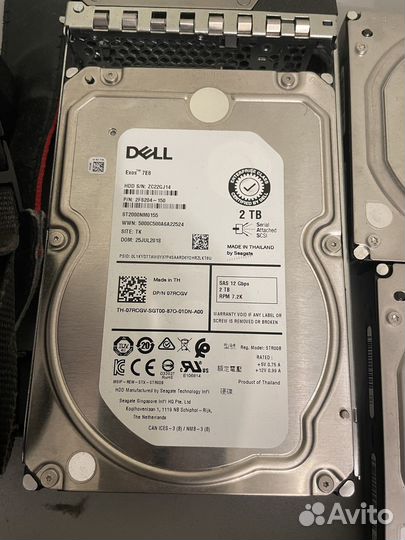 X520 DA2 / 2TB SATA / 2TB nlsas / 600G10K SAS
