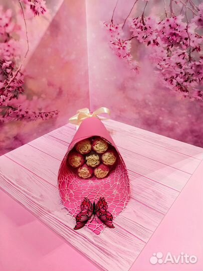 Розы из шоколада, подарки, букеты