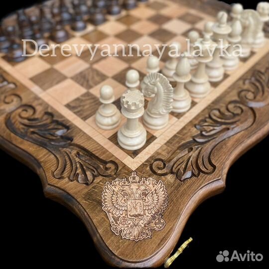 Шахматы 3в1 Россия