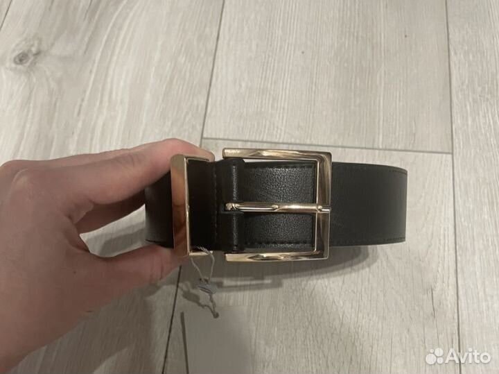 Ремень ekonika кожаный новый