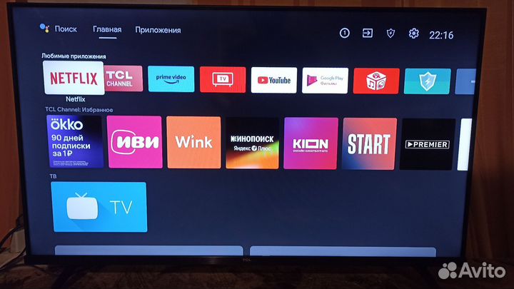 Телевизор Tcl L40S60A