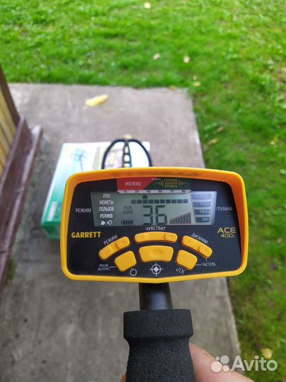 Металлоискатель garrett ace 400i рус