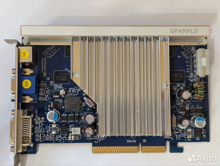 Видеокарта 7600GS AGP