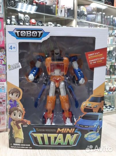 Игрушки Тоботы - трансформеры