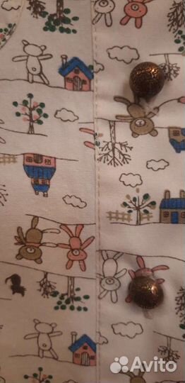 Блуза (рубашка) на девочку 110см Карамелли