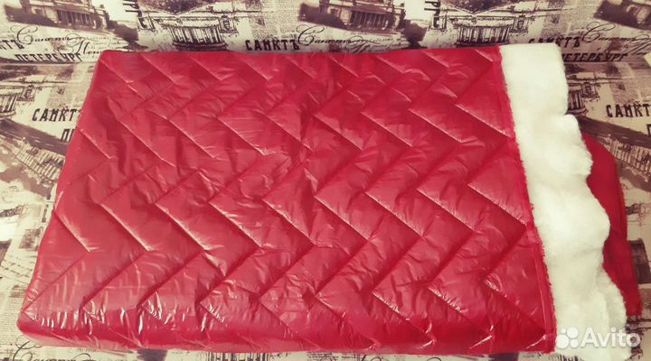 Отрез ткани курточная на синтепоне