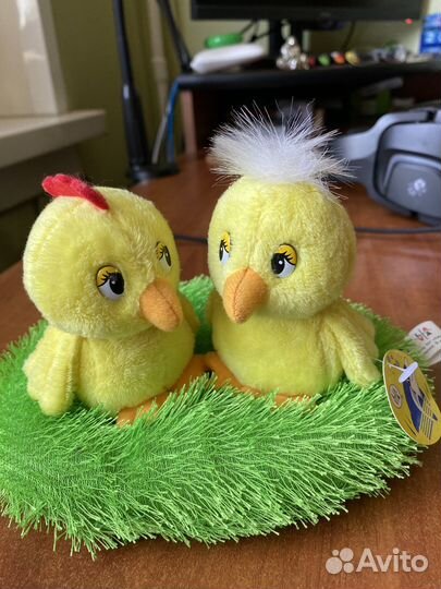 Пасхальное украшение цыплята