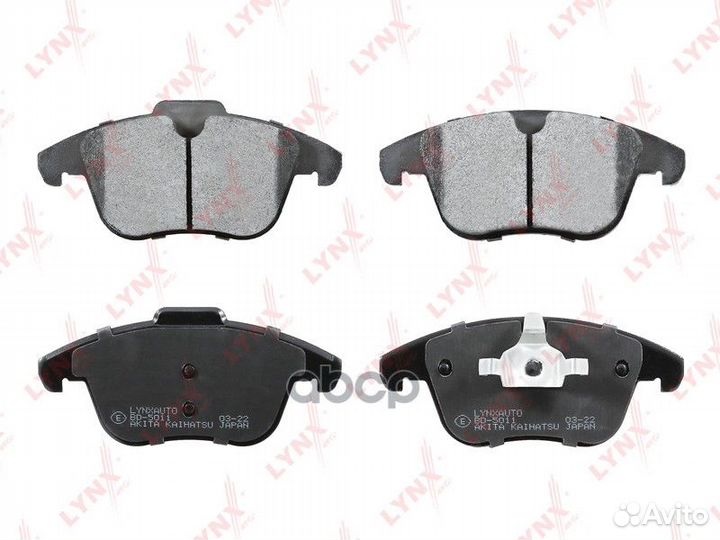 Колодки тормозные дисковые перед 0 BD5011 L