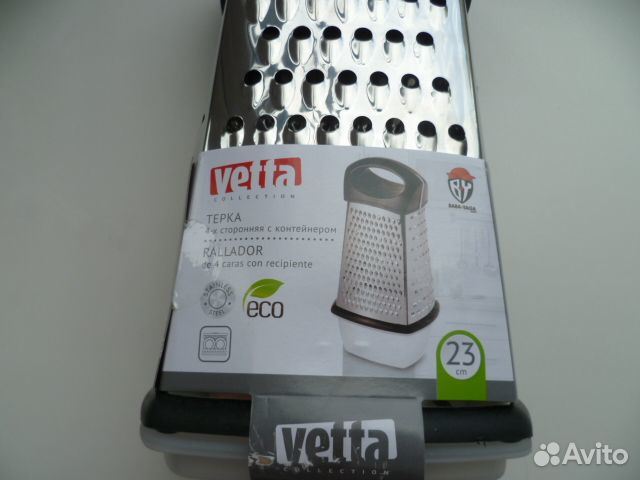 Терка новая,4-х сторонняя vetta