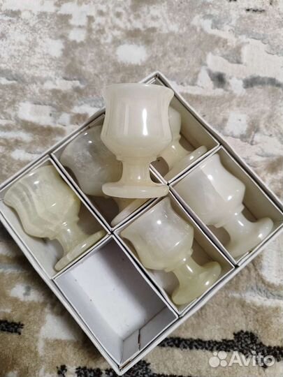 Набор рюмок из Оникса