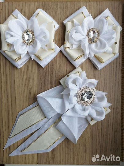 Бантики и галстуки для школы