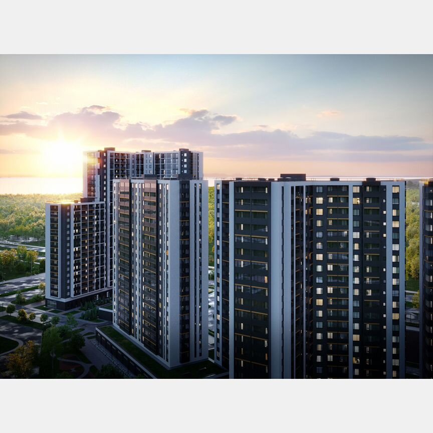 Квартира-студия, 25 м², 17/25 эт.