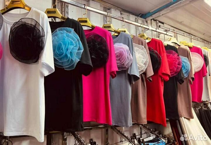 Футболка женская оверсайз