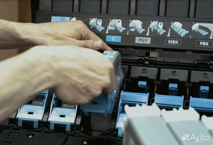 Печатный станок для холстов, плёнок, банера, бумаг