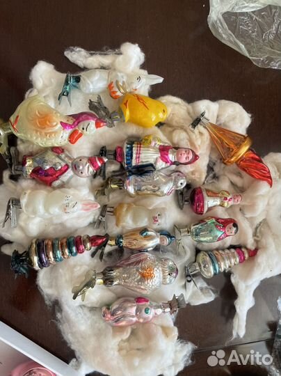 Елочные игрушки СССР