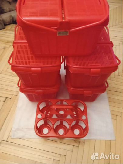 Корзина пластиковая для пикника