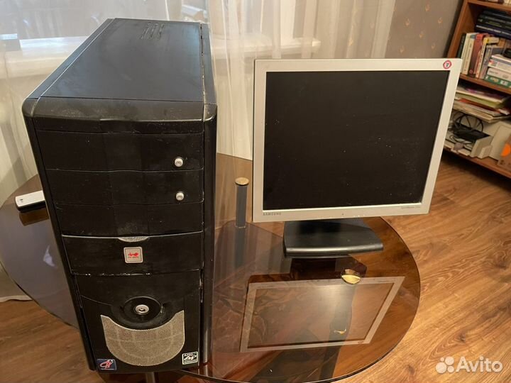 Монитор samsung 17 дюймов и системный блок