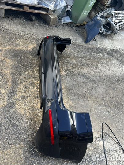 Задний бампер volkswagen touareg 2006-2009