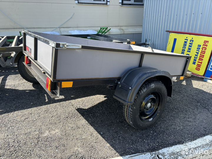 Прицеп легковой 2*1.3 м с документами