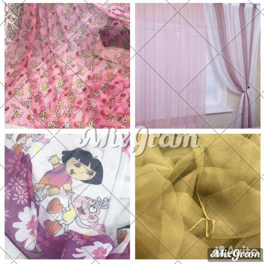 Тюль Новый Готовый 4 вида