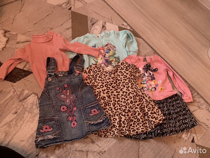 Одежда для девочки пакетом 80 86