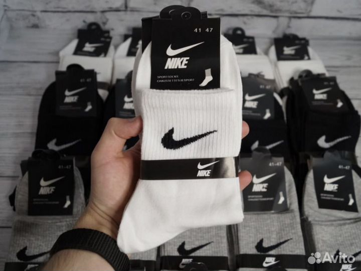 Мужские носки Nike хлопок