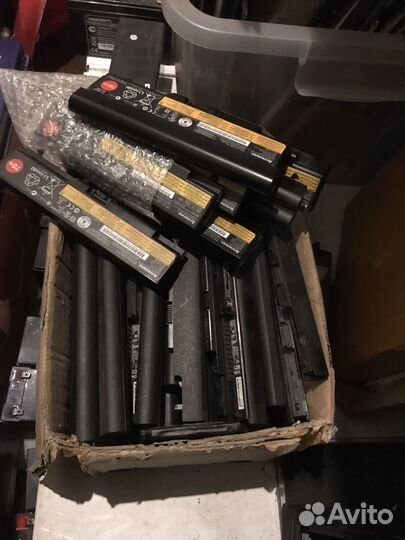 Аккумуляторы от ноутбука нерабочие 18650