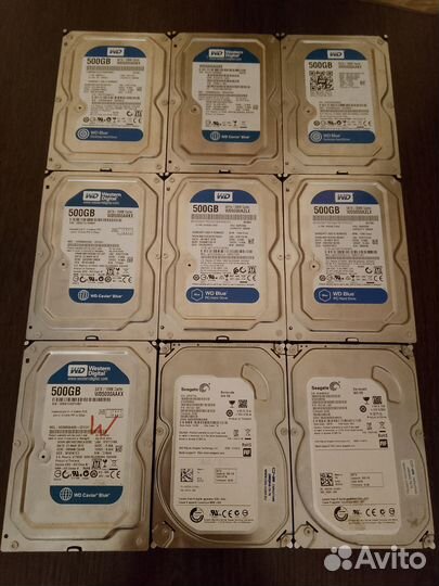 WD Blue c Windows 10Pro x64