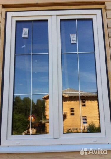 Пластиковые окна под ключ W3686