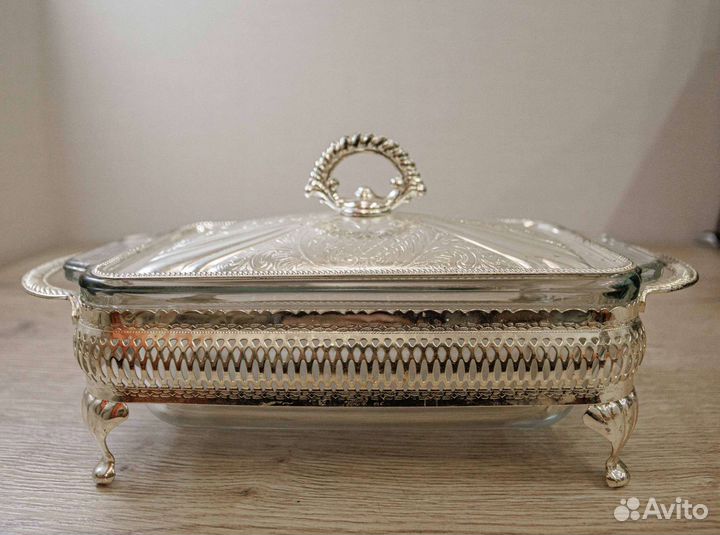 Блюдо для сервировки+креманка