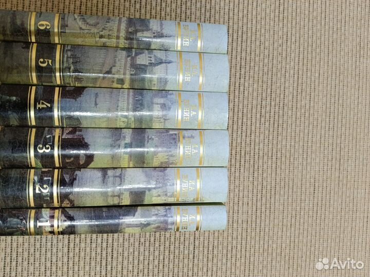 Книги Бунин И.А. собрание сочинений в 6 томах