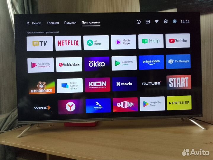 Телевизор SMART tv dexp