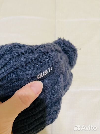 Зимняя шапка для малыша