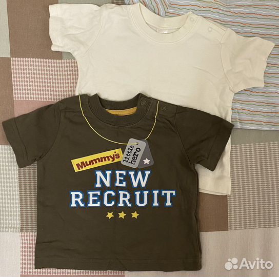 Футболки детские для мальчика (3-6 месяцев)