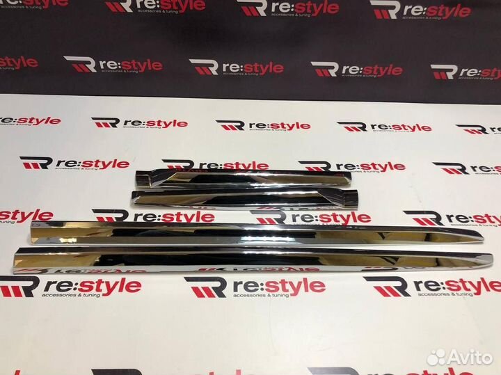 Молдинги дверей Toyota Land Cruiser 200 с16г N2017